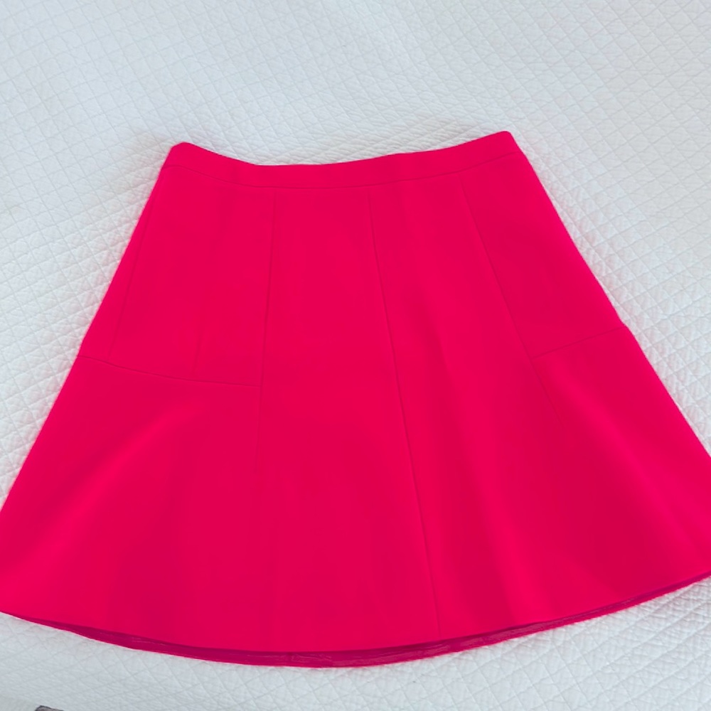 JCrew bright pink mini skirt size 0